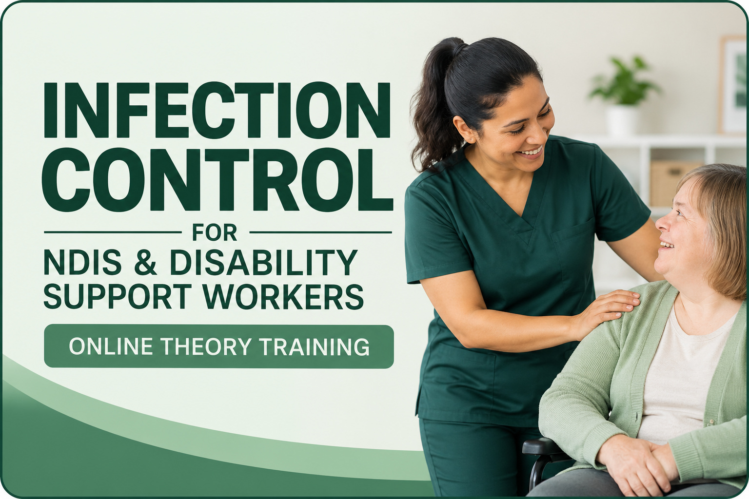 Infection Prevention Course for NDIS & Disability Support Workers
