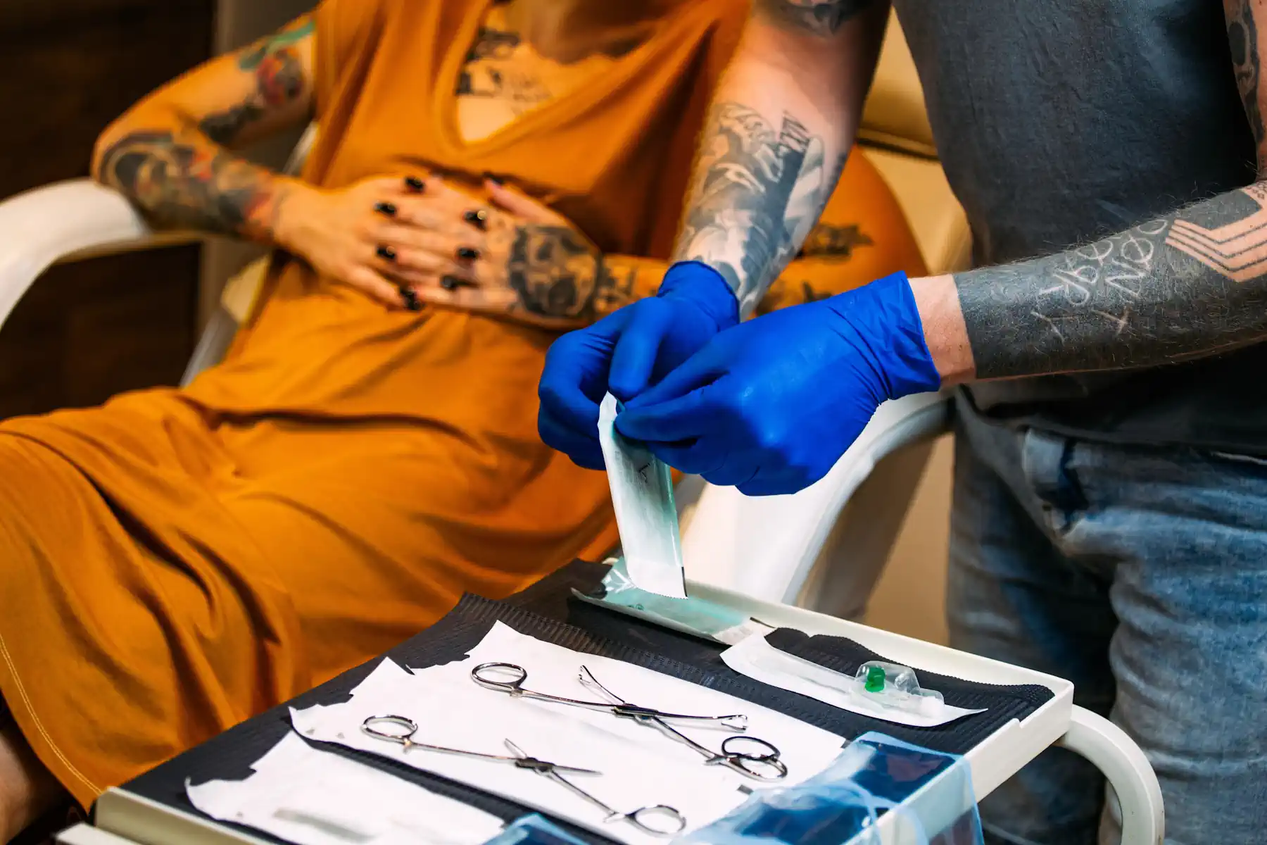 tattooists infection control